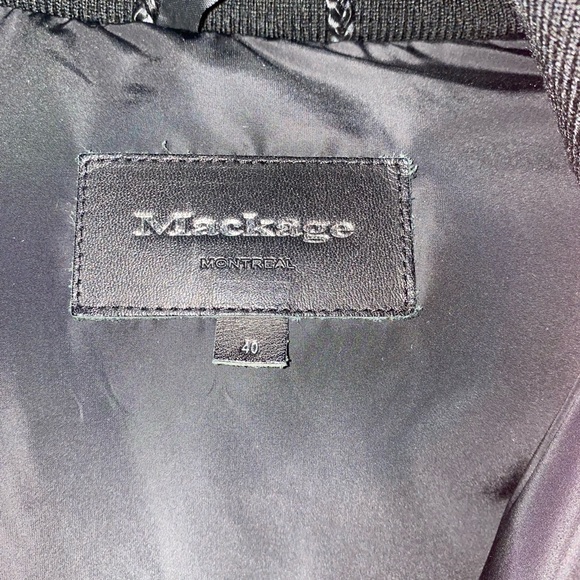 Mackage Coat Size 40